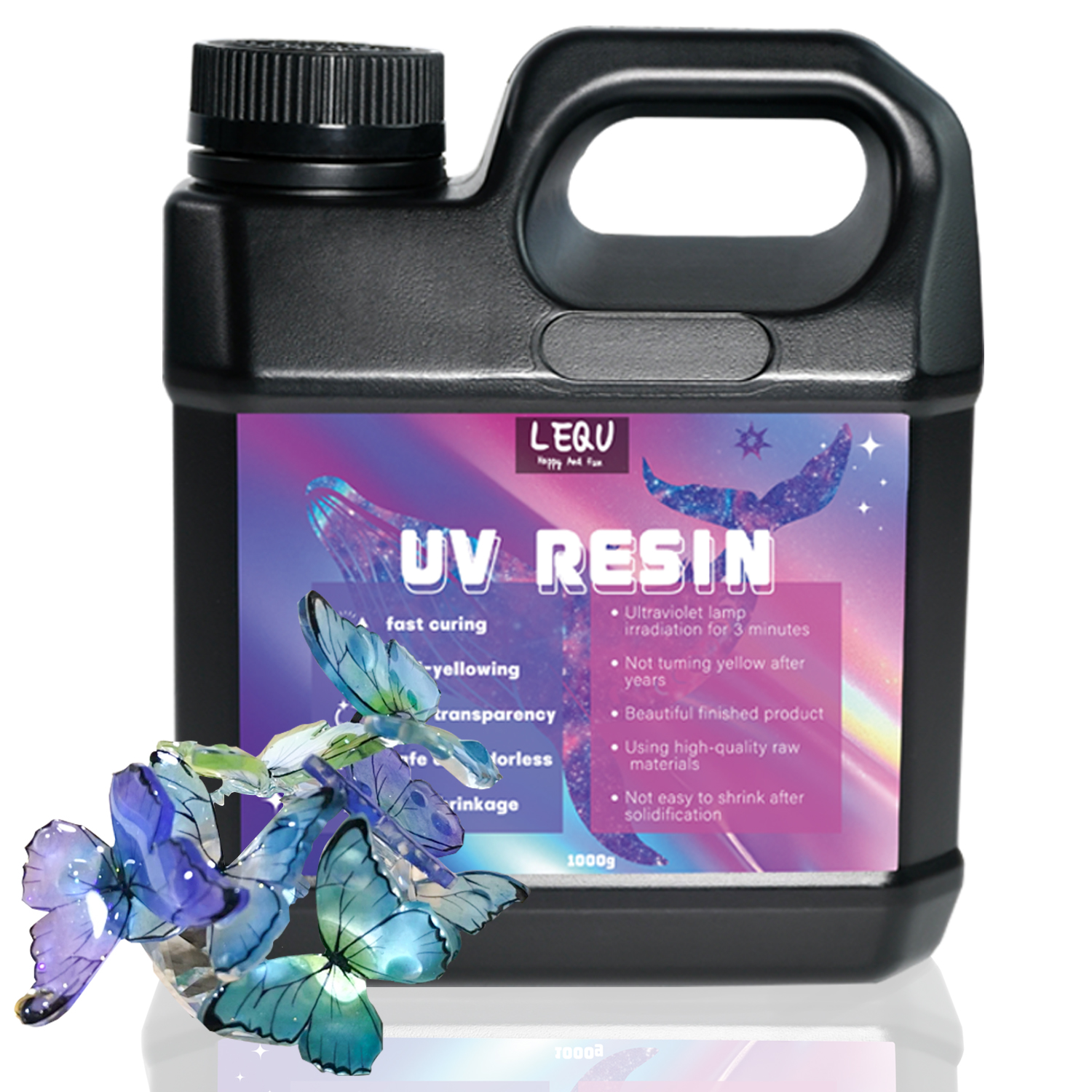 Jewelry Making Glue - Bulk UV Resin Crystal Clear Large