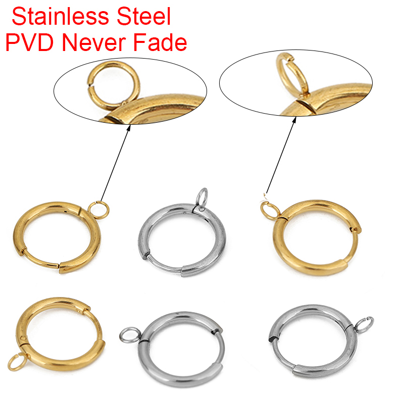 Jewelry Making Ideas - 10pcs PVD Never Fade Earrings Hooks