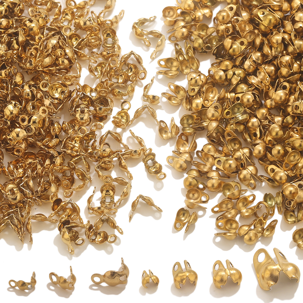 Jewelry Making Necklaces - 50pcs PVD Gold Plated Stainless Steel