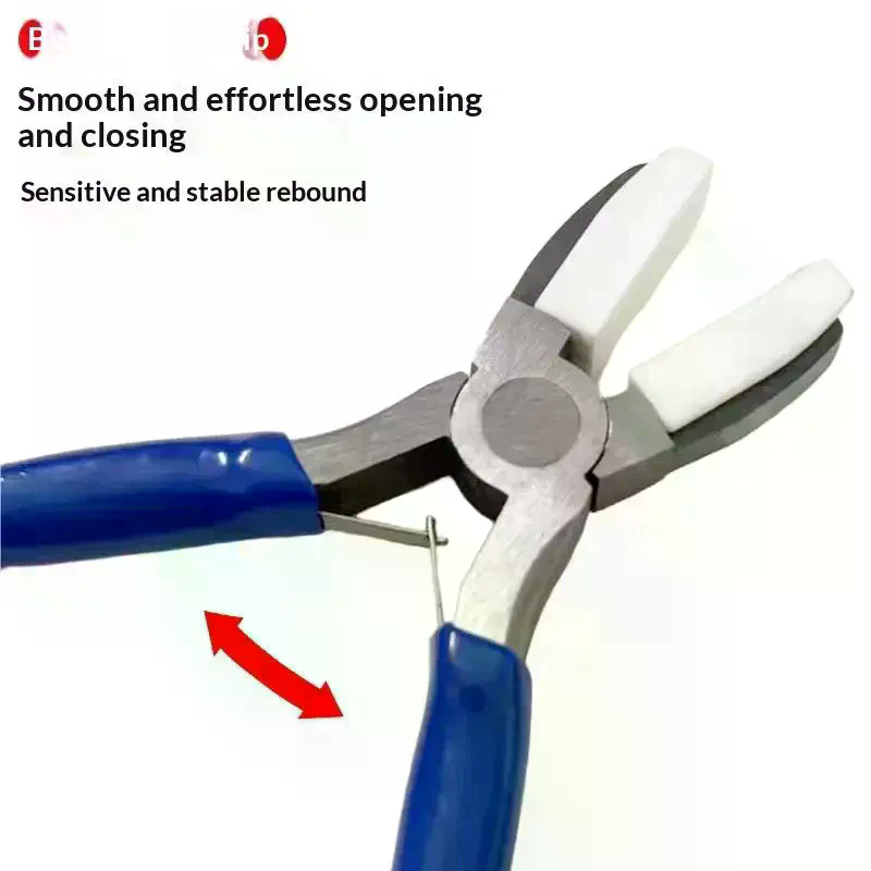 Jewelry Making Loop Pliers - Nylon Jaw Pliers Carbon Steel Craft