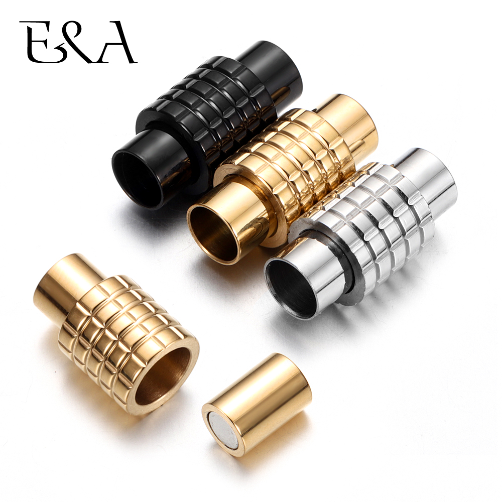 Jewelry Making Metal Supplies - Stainless Steel Magnetic Clasps 6mm Hole