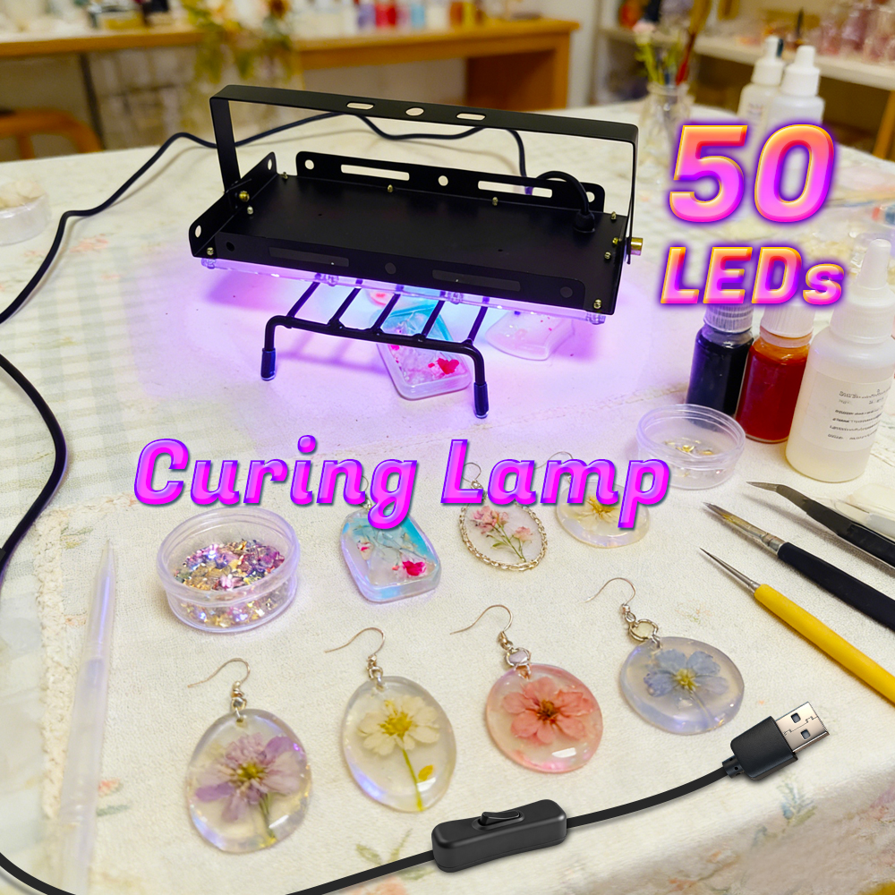 Jewelry Making Dc - 50 LED UV Resin Curing Lamp
