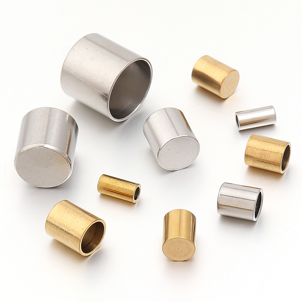 Jewelry Making Ideas - 10-20pcs/lot 2-10mm Stainless Steel Leather Cord
