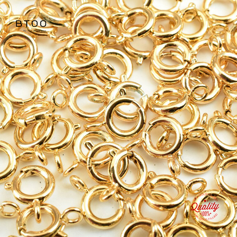 Jewelry Making Ideas - 14K Gold Filled Spring Ring Clasps