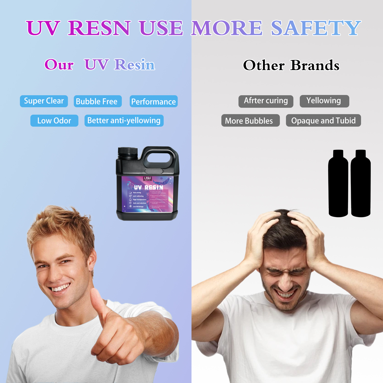 Bulk UV Resin Crystal Clear La - огляд і ціна Jewelry Making Glue