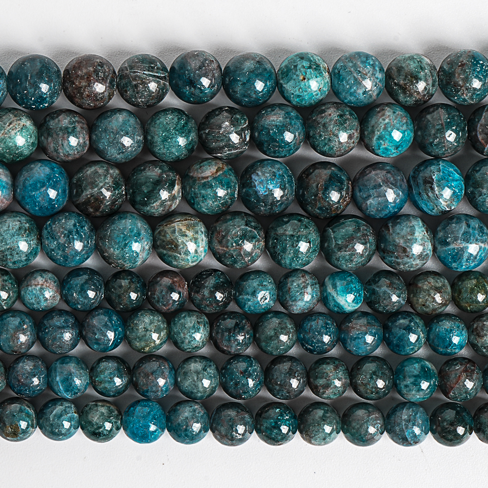 7-8/10mm Natural Apatite Gemst - огляд і ціна Jewelry Making Drill