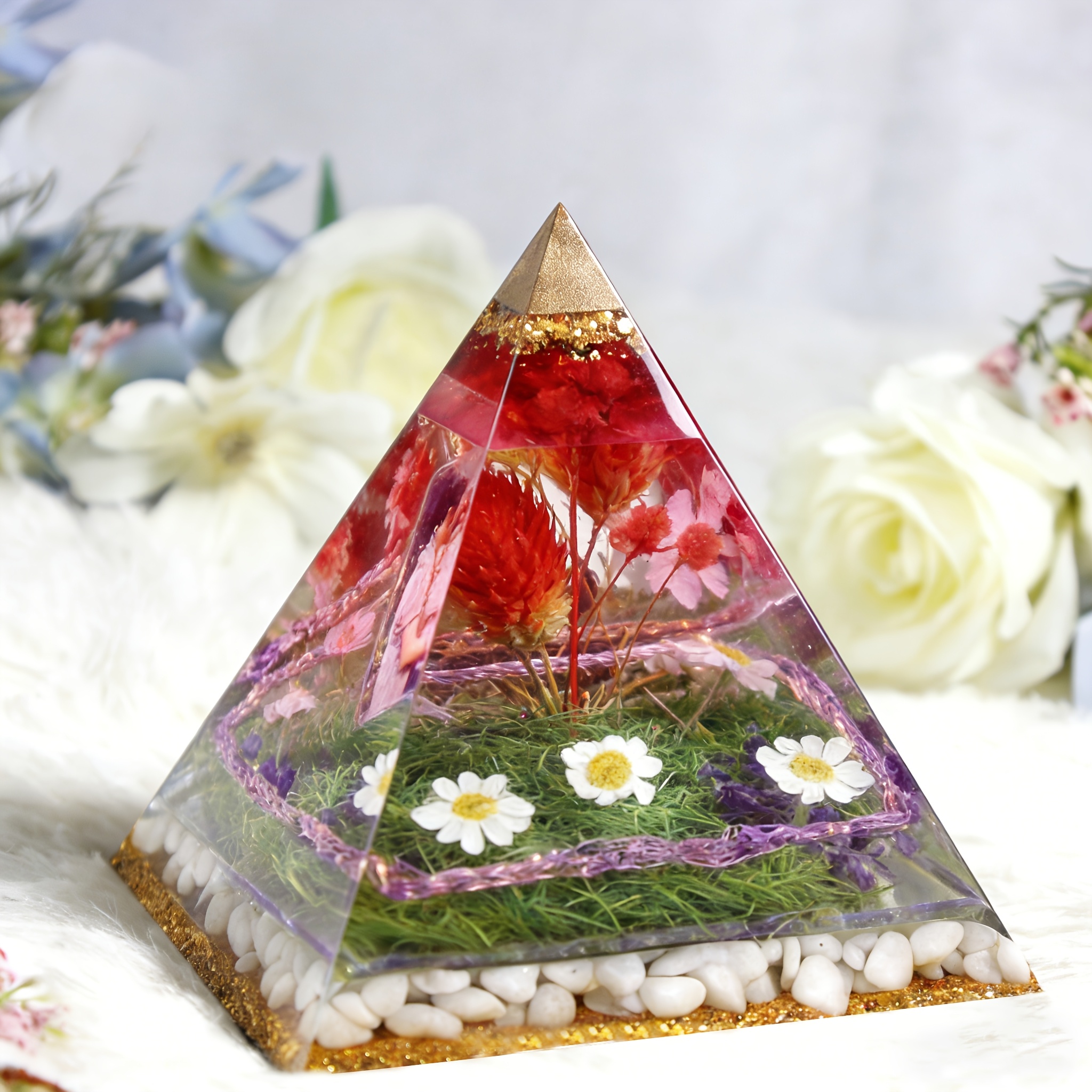 5pc- Pyramid resin molds of va - огляд і ціна Resin Mold Jewelry