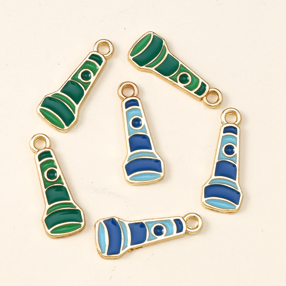 10pcs/lot Enamel Night Camping - огляд і ціна Jewelry Making Date Night
