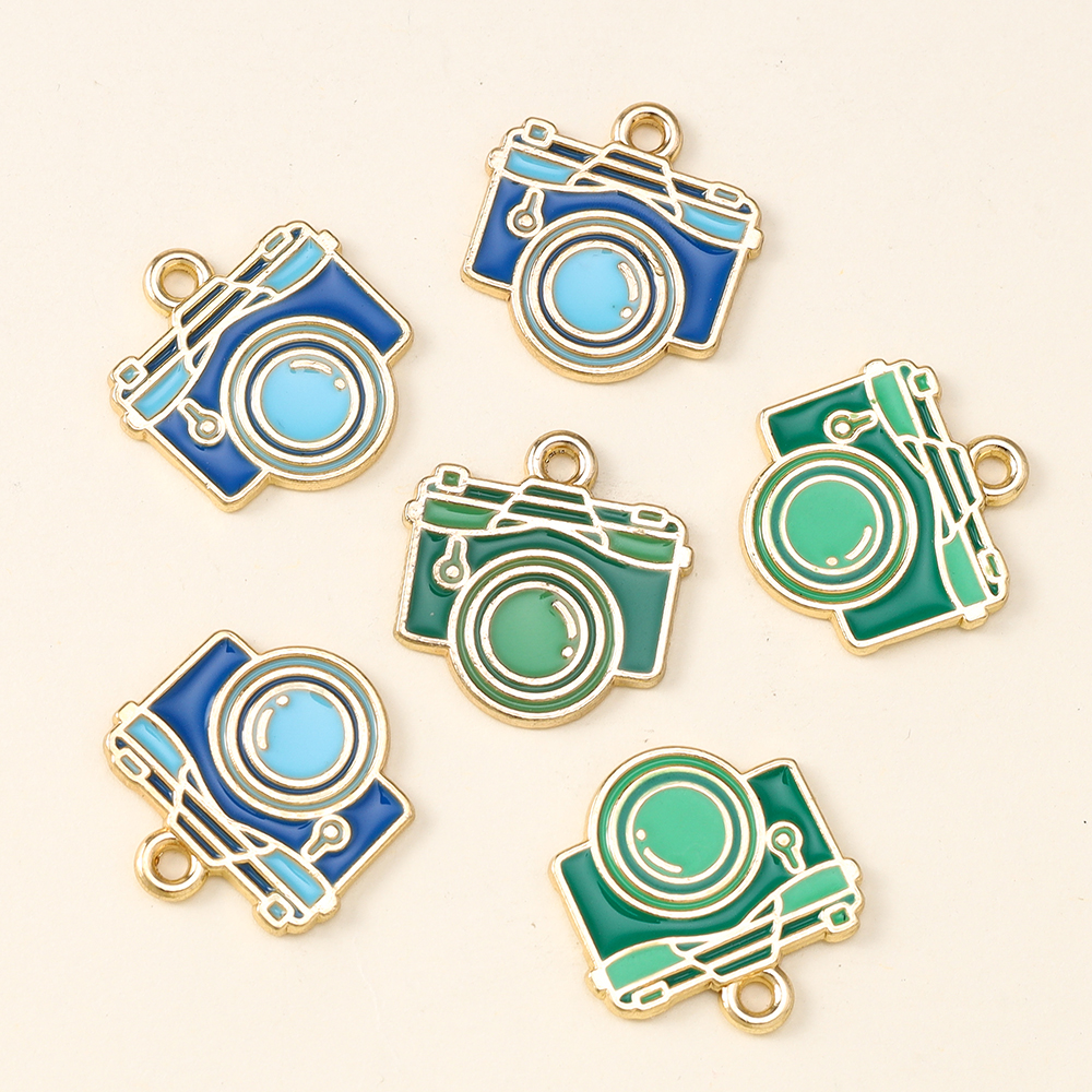 10pcs/lot Enamel Night Camping - огляд і ціна Jewelry Making Date Night