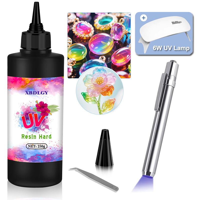 200g/250g/500g UV Resin Hard G - огляд і ціна Jewelry Making Glue