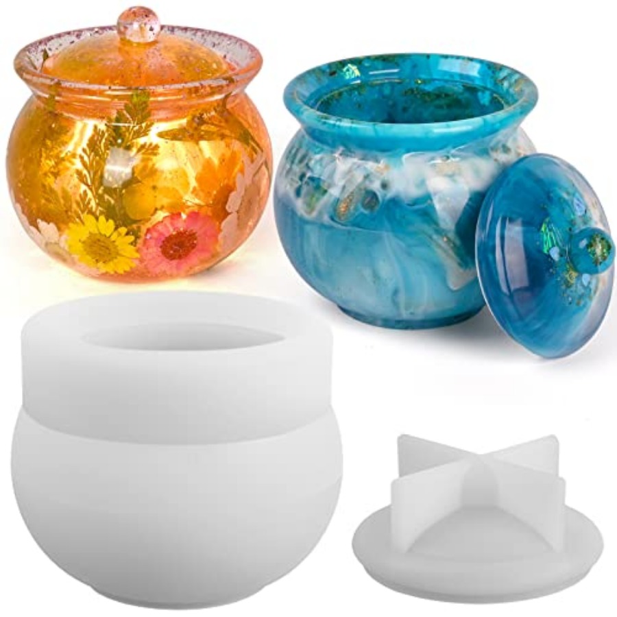Jar Silicone Molds, Jar Resin  - огляд і ціна Resin Mold Jewelry
