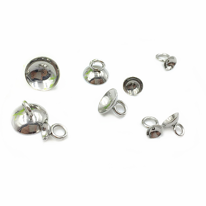 50pcs/lot 4~10mm Stainless ste - огляд і ціна Jewelry Making Glue