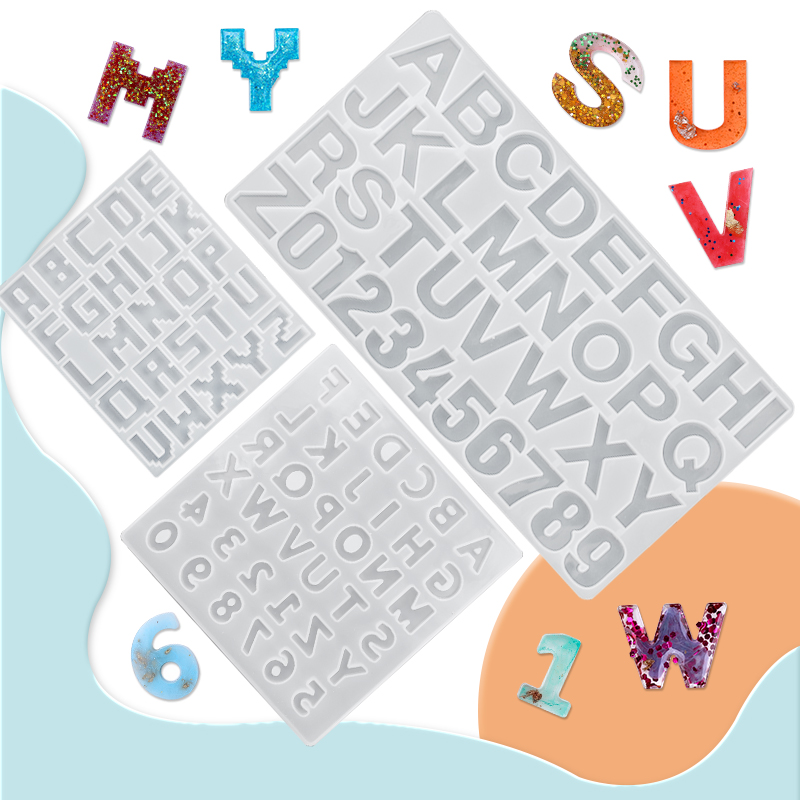 Alphabet Epoxy Resin Mold Kit  - огляд і ціна Jewelry Making Drill