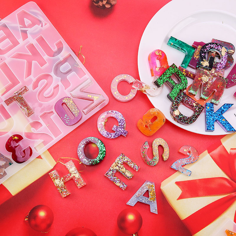 Alphabet Epoxy Resin Mold Kit  - огляд і ціна Jewelry Making Drill