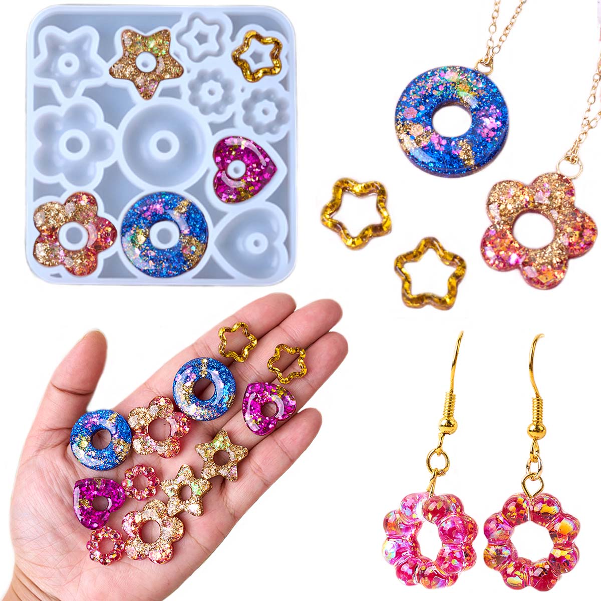 Multifuntional Jewelry Silicon - огляд і ціна Resin Mold Jewelry