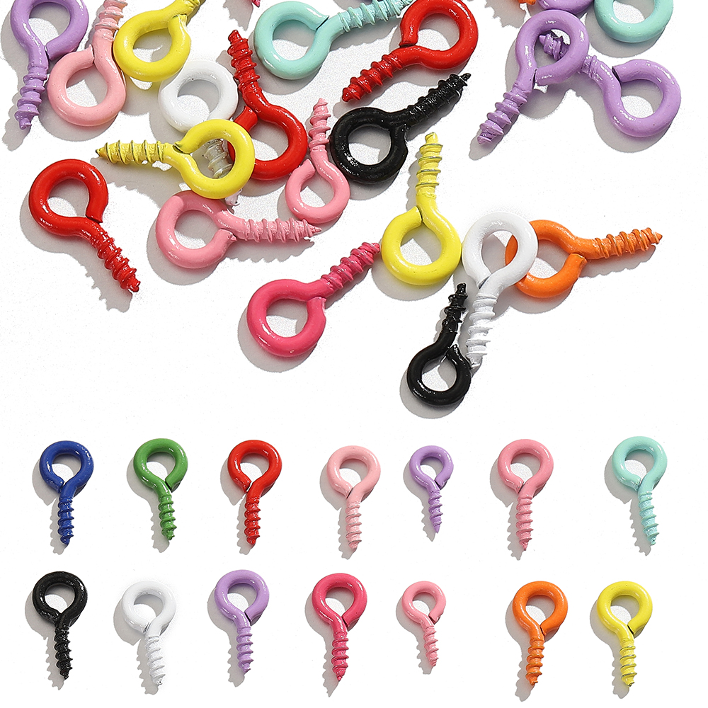 100pcs Color Small Spiral Shee - огляд і ціна Jewelry Making Drill
