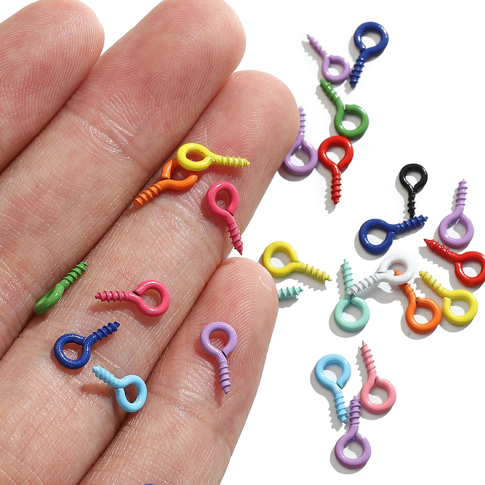 100pcs Color Small Spiral Shee - огляд і ціна Jewelry Making Drill