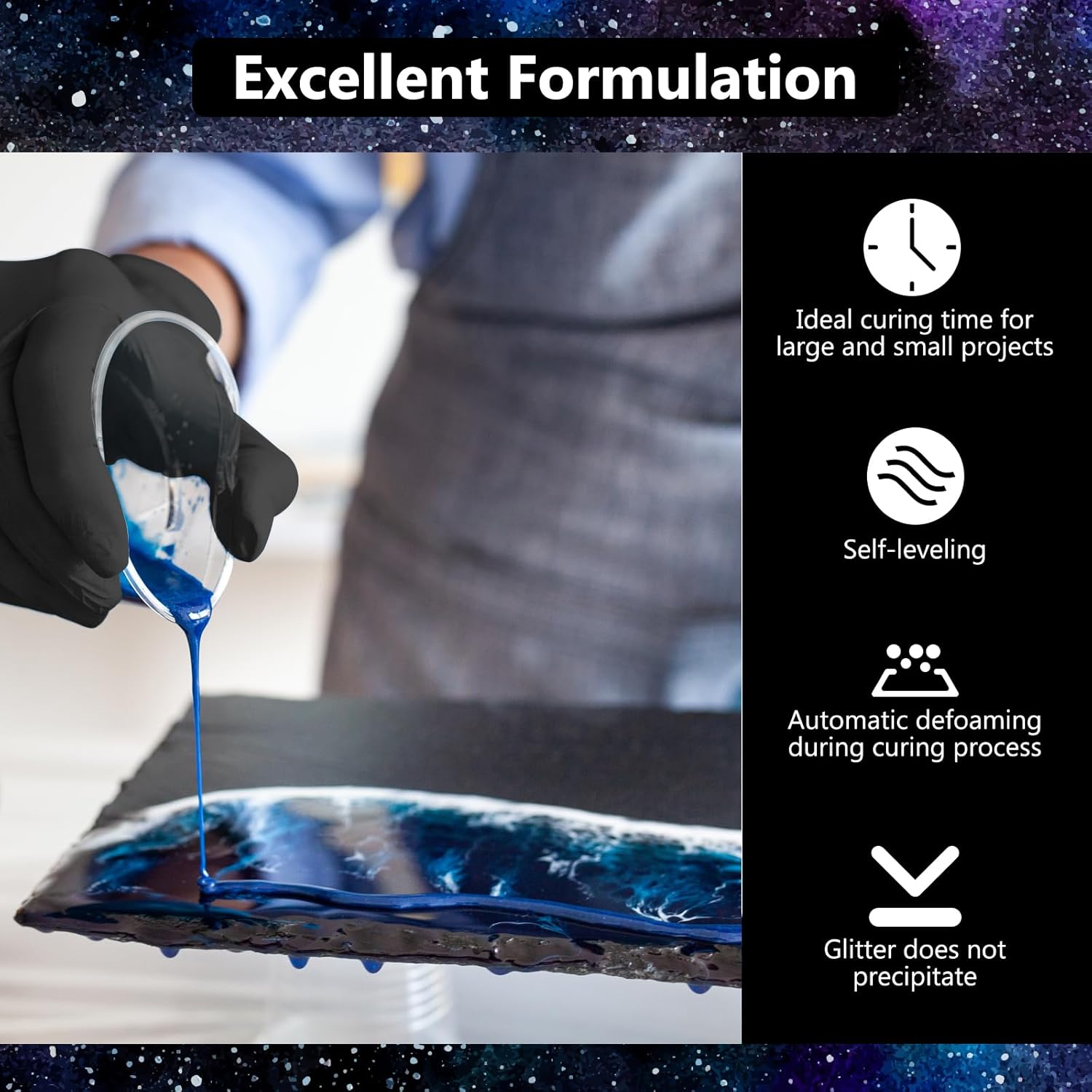 Crystal Clear Epoxy Resin Kit  - огляд і ціна Resin Mold Jewelry
