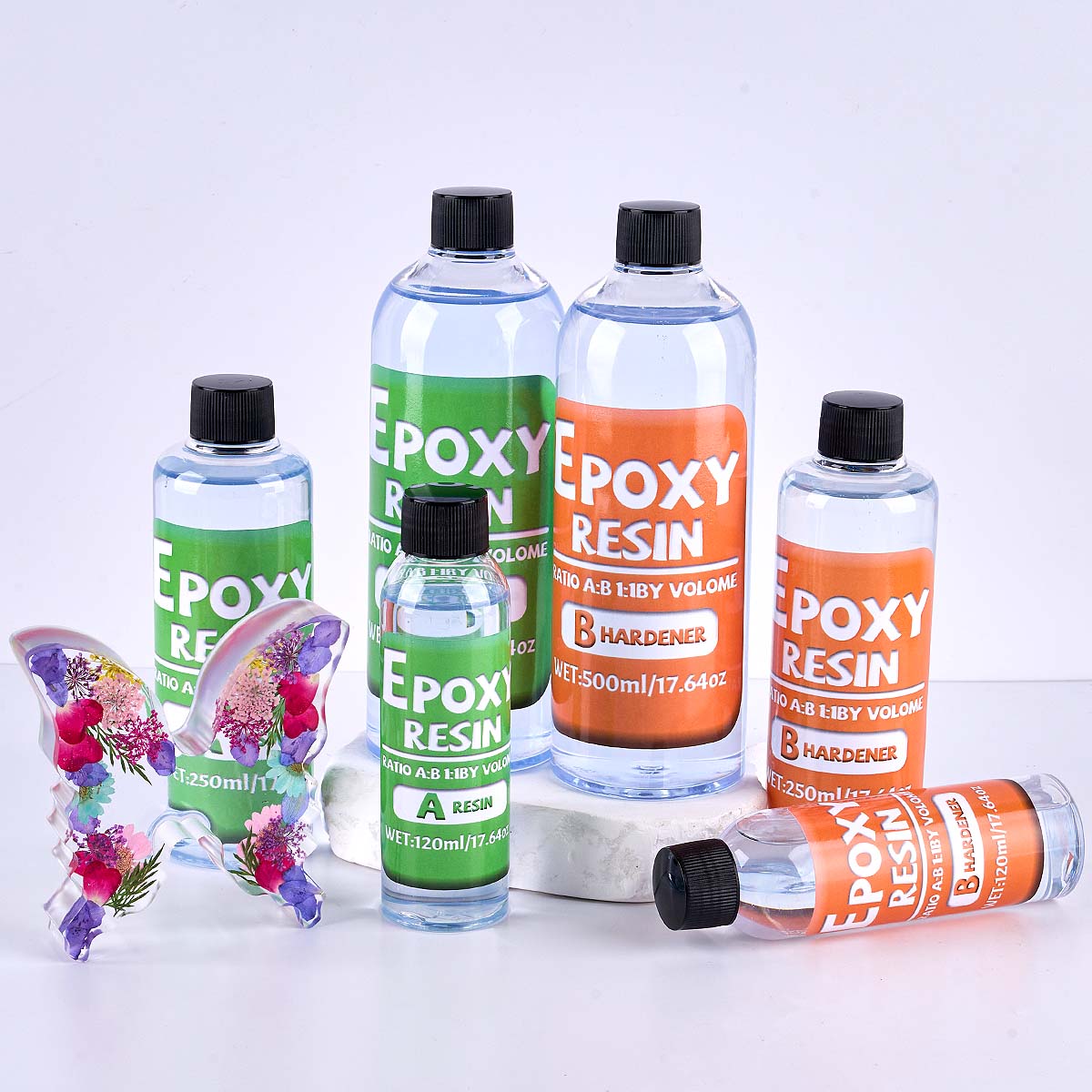 1:1 Ratio Epoxy Resin Kit Anti - огляд і ціна Resin Mold Jewelry