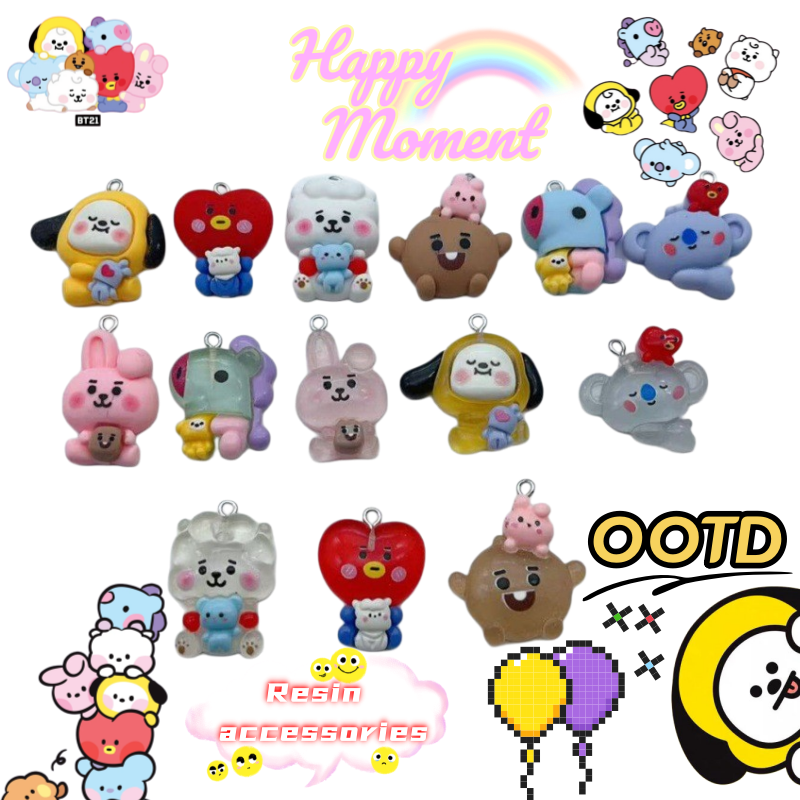 BT21 mang chimmy shooky koya a - огляд і ціна Jewelry Making Ideas