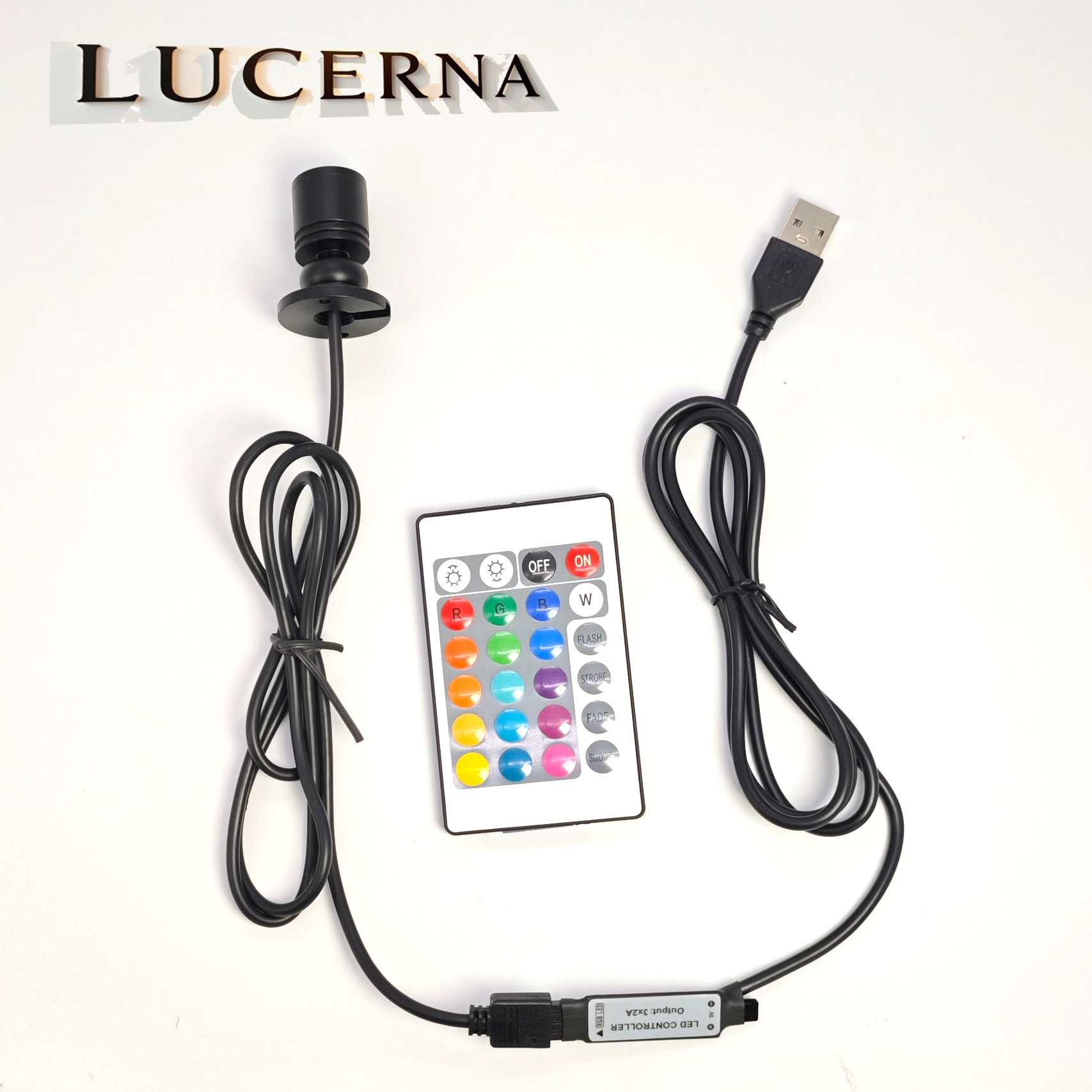 USB 5V RGB Mini LED Spotlight  - огляд і ціна Jewelry Making Light