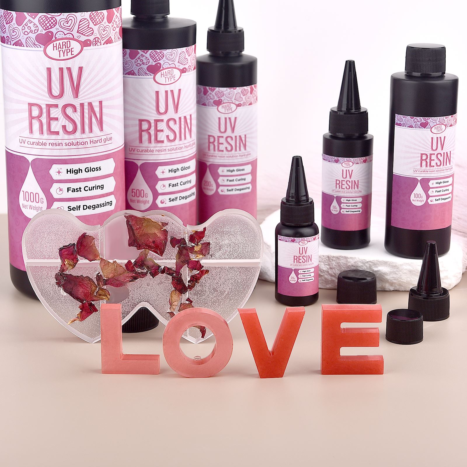 UV Resin Glue Transparent Epox - огляд і ціна Jewelry Making Glue