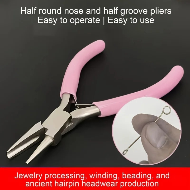 5-inch professional round conc - огляд і ціна Jewelry Making Loop Pliers