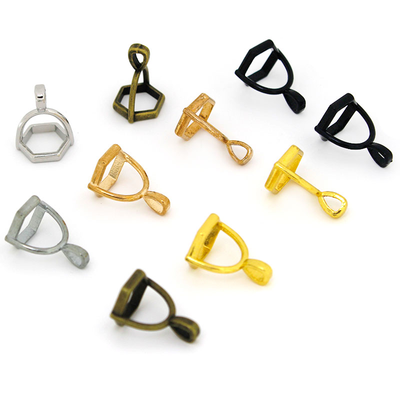 20Pcs Hexagonal Gemstone Cap N - огляд і ціна Jewelry Making Necklaces