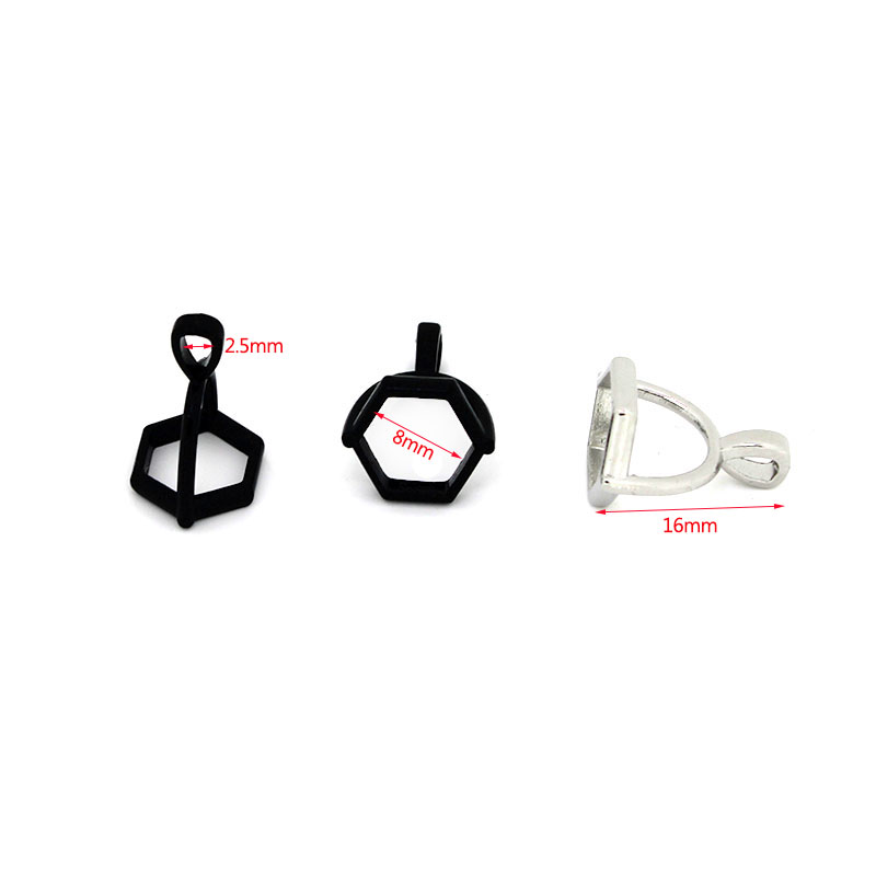20Pcs Hexagonal Gemstone Cap N - огляд і ціна Jewelry Making Necklaces