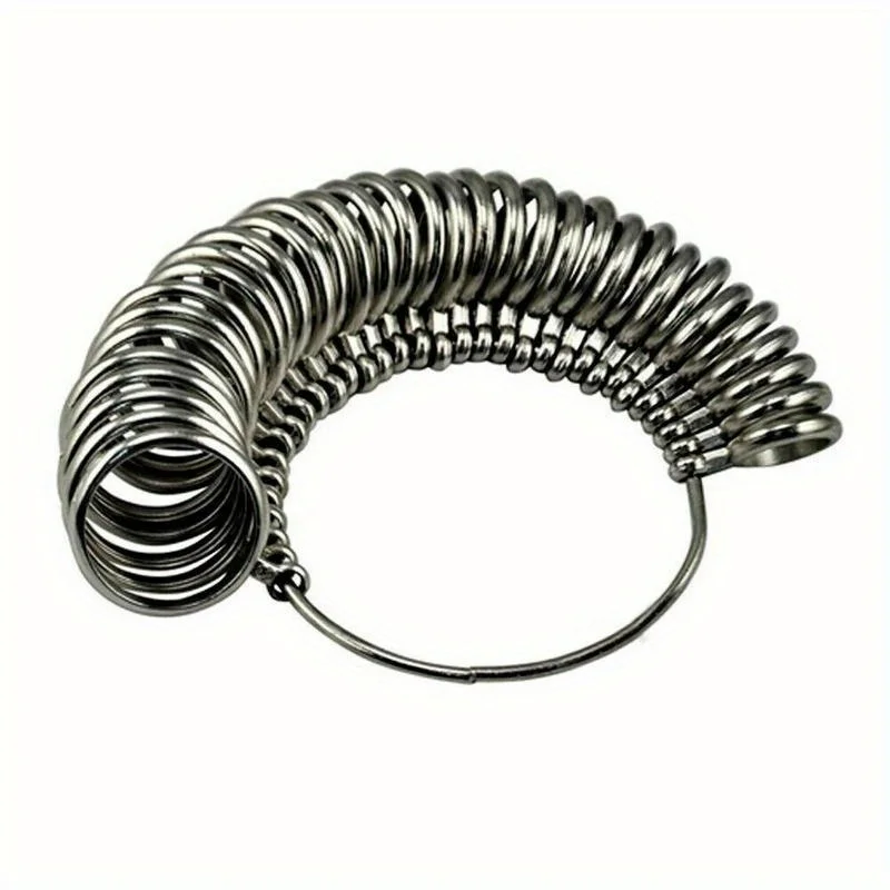 1PC Metal Ring Sizer Tool Prof - огляд і ціна Jewelry Making Education