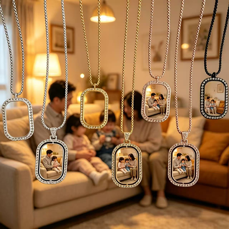 Personalized Custom Rectangula - огляд і ціна Jewelry Making Necklaces