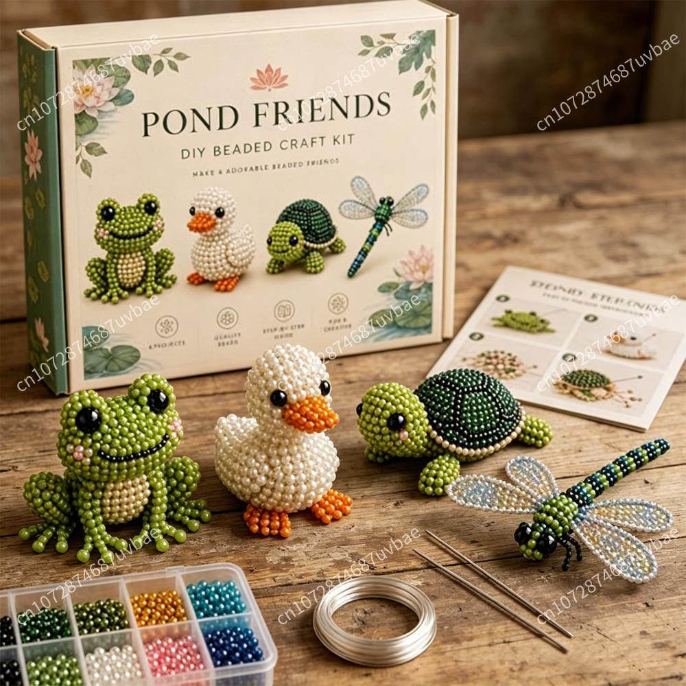 Mini 3D Animal Bead Crafting S - огляд і ціна Jewelry Making Education