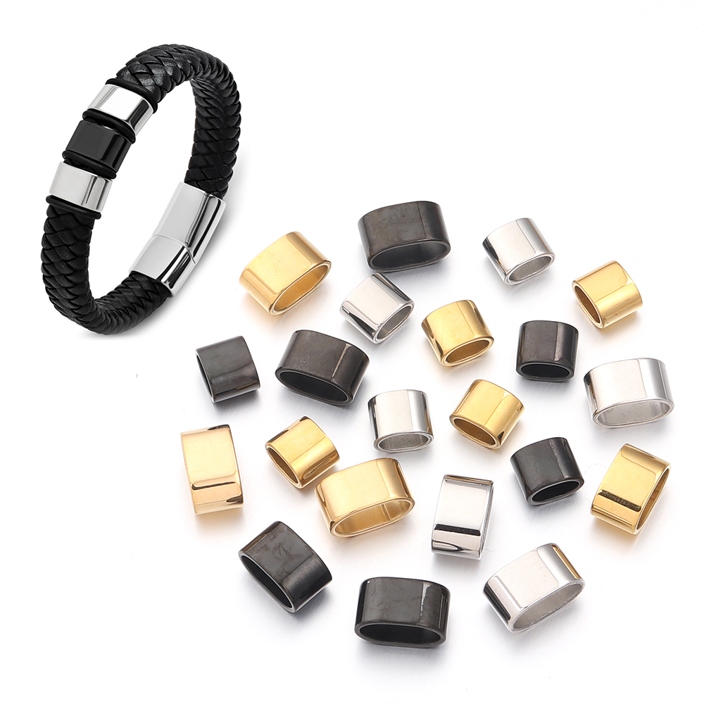 6pcs Flat Stainless Steel Tube - огляд і ціна Jewelry Making Ideas