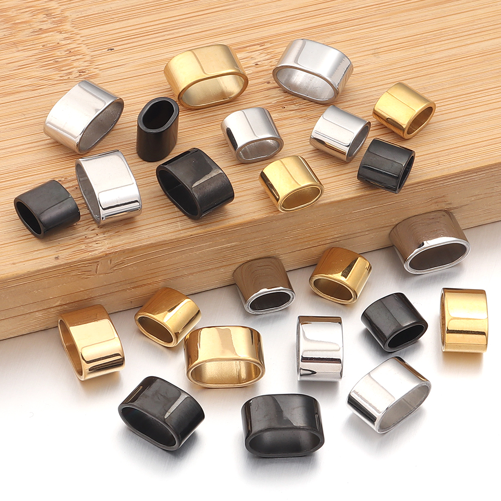 6pcs Flat Stainless Steel Tube - огляд і ціна Jewelry Making Ideas
