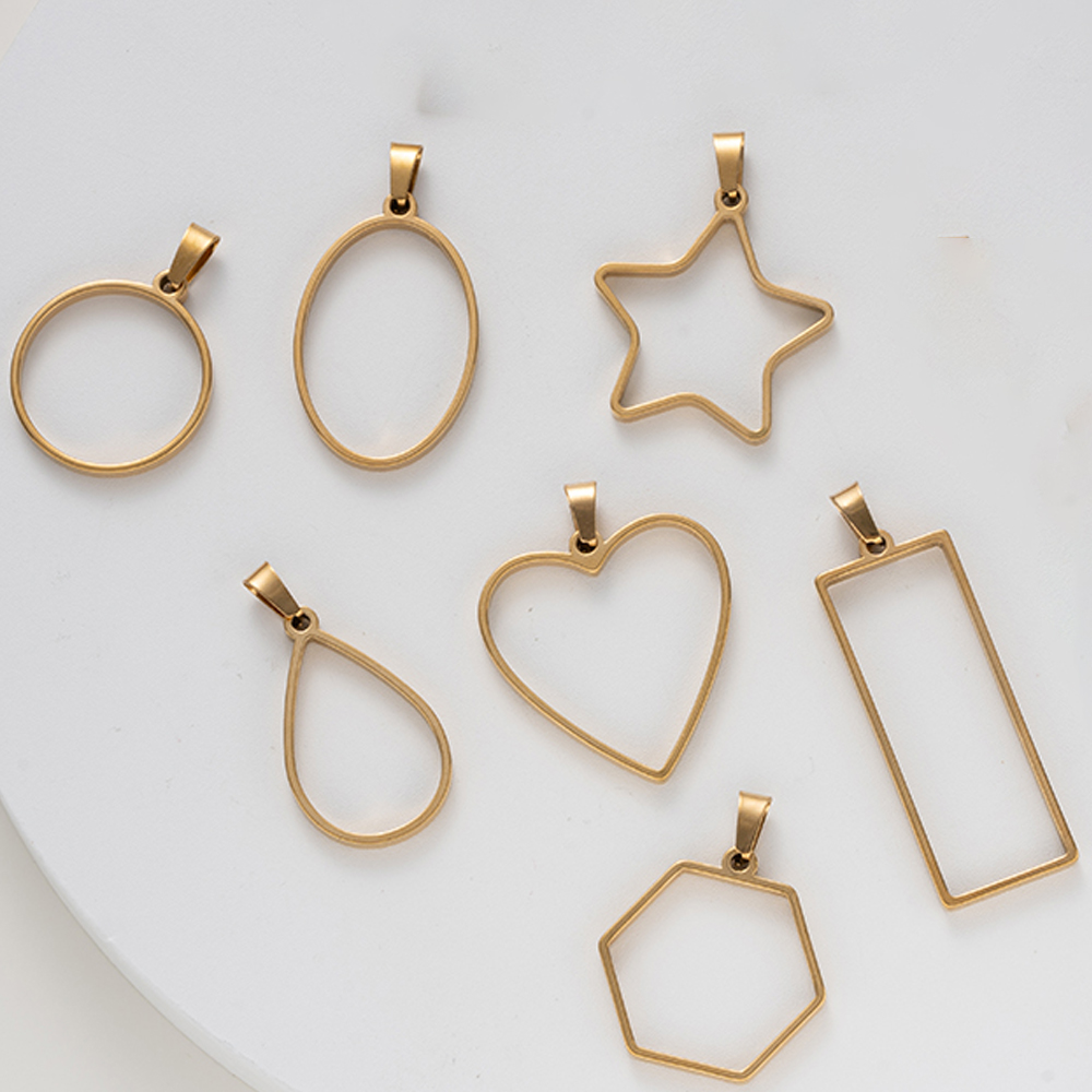 5pcs Stainless Steel Open Back - огляд і ціна Resin Mold Jewelry