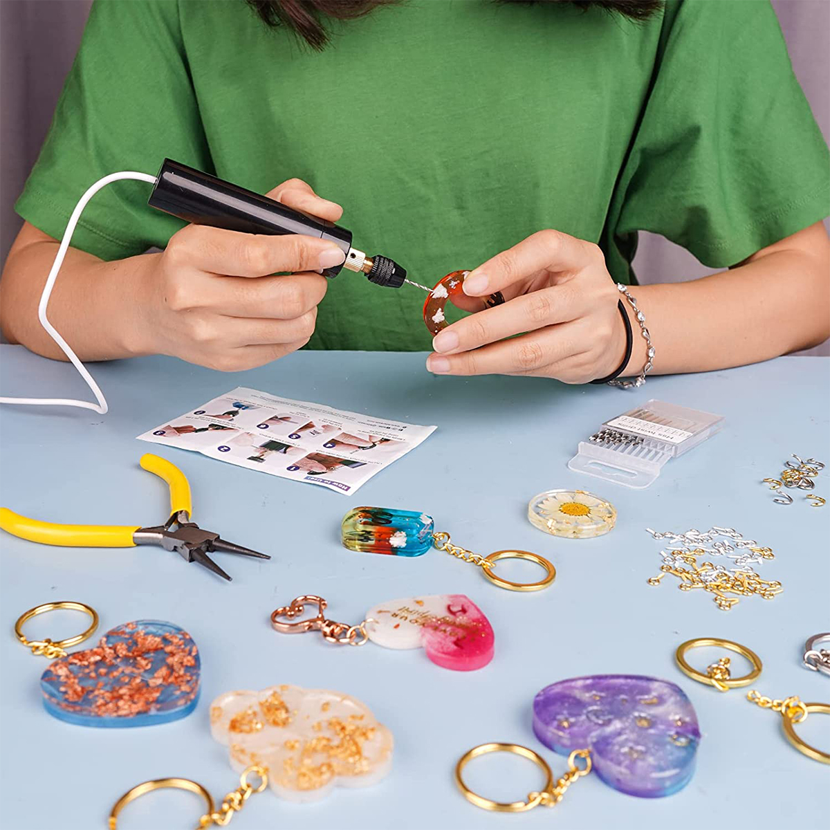 Handheld Mini Electric Drill D - огляд і ціна Jewelry Making Dc