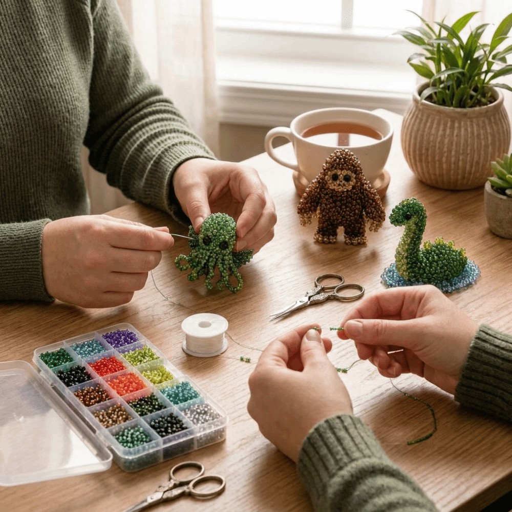 Handmade DIY Animal Bead Embro - огляд і ціна Jewelry Making Education
