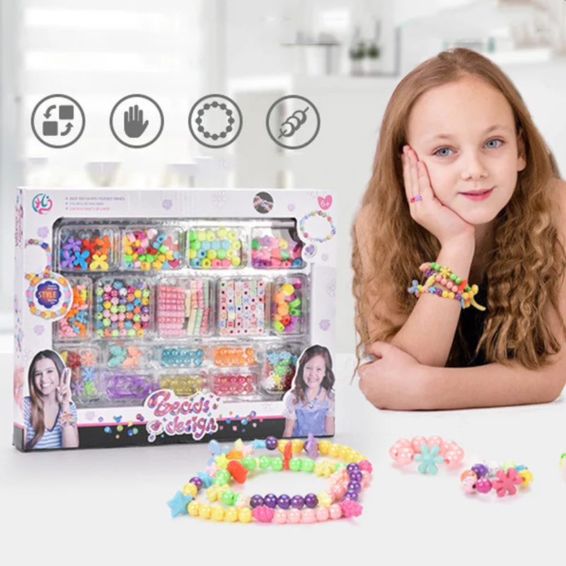 Girls DIY Bead Set Jewelry Mak - огляд і ціна Jewelry Making Education