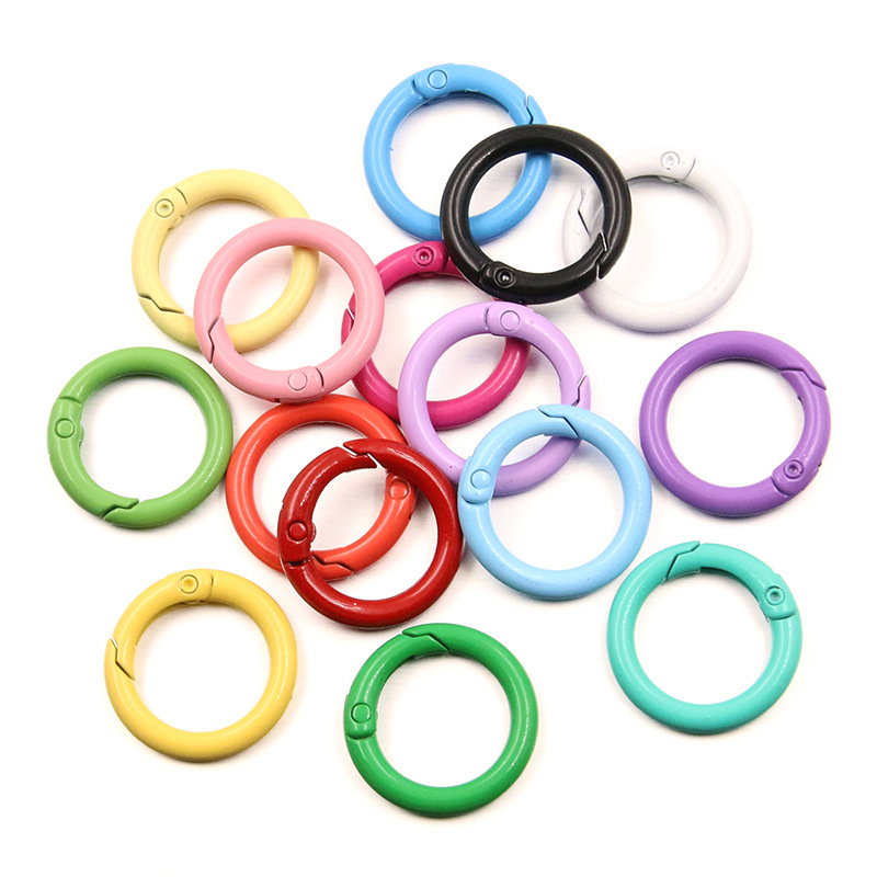 5-20pcs Colorful Spring O Ring - огляд і ціна Jewelry Making Metal Supplies