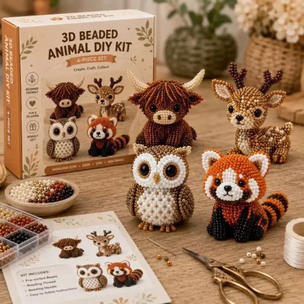 Handmade DIY Animal Bead Embro - огляд і ціна Jewelry Making Education
