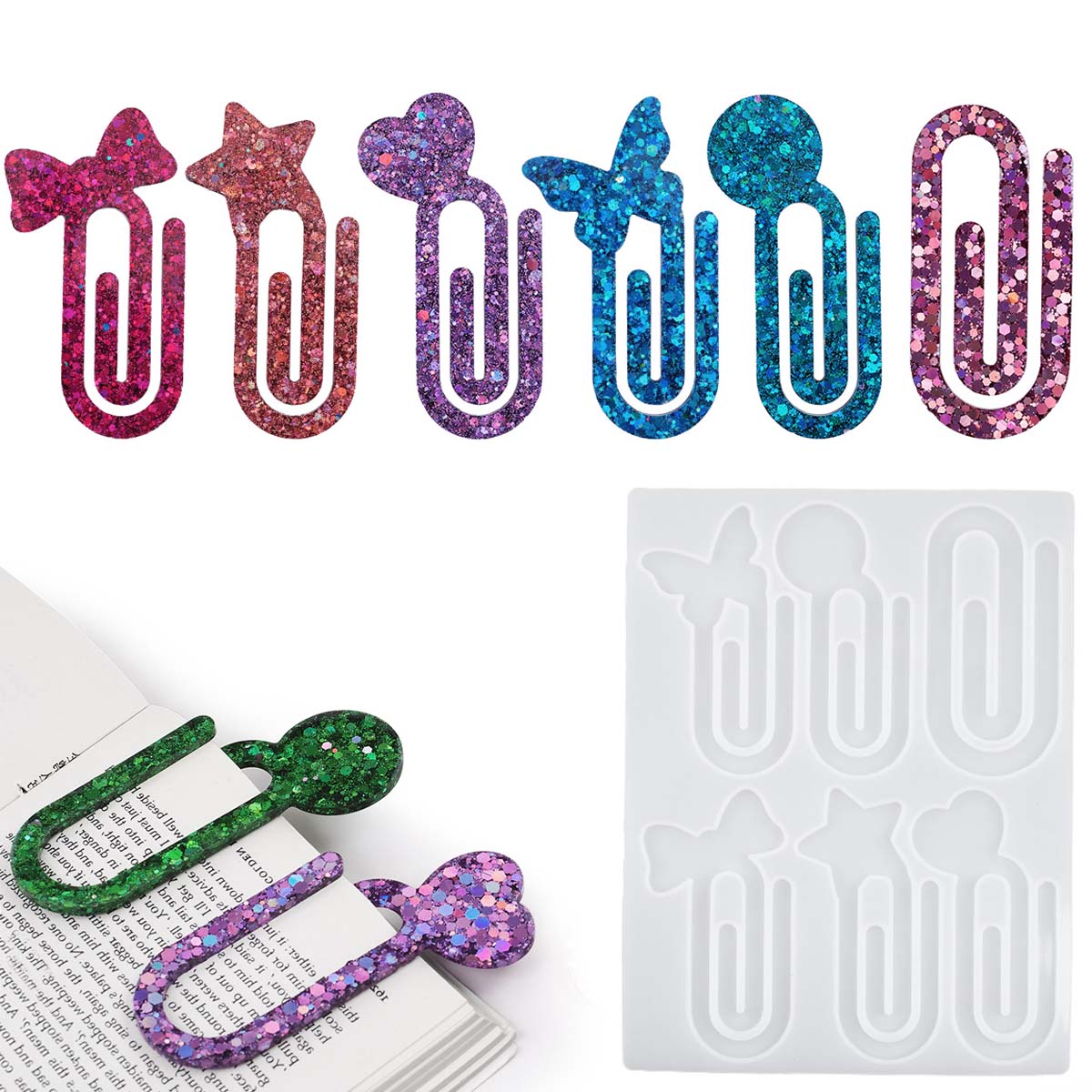 Crystal Epoxy Resin Mold DIY P - огляд і ціна Resin Mold Jewelry