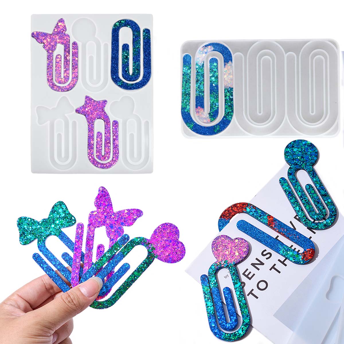 Crystal Epoxy Resin Mold DIY P - огляд і ціна Resin Mold Jewelry