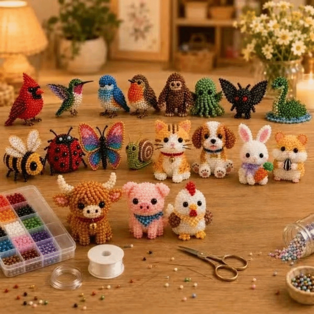 Handmade DIY Animal Bead Embro - огляд і ціна Jewelry Making Education