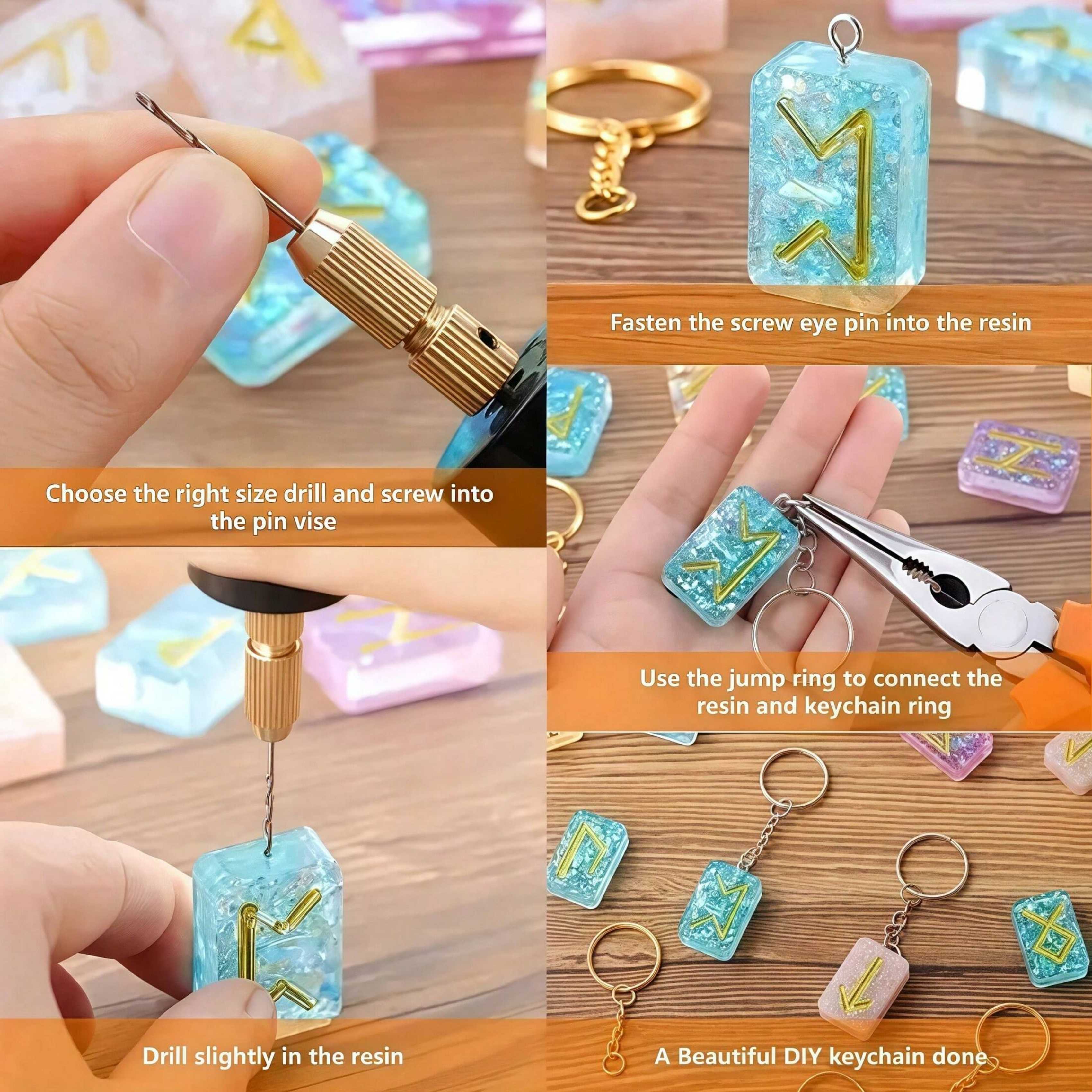 【Mini Electric Drill Set】10Pcs - огляд і ціна Jewelry Making Dc