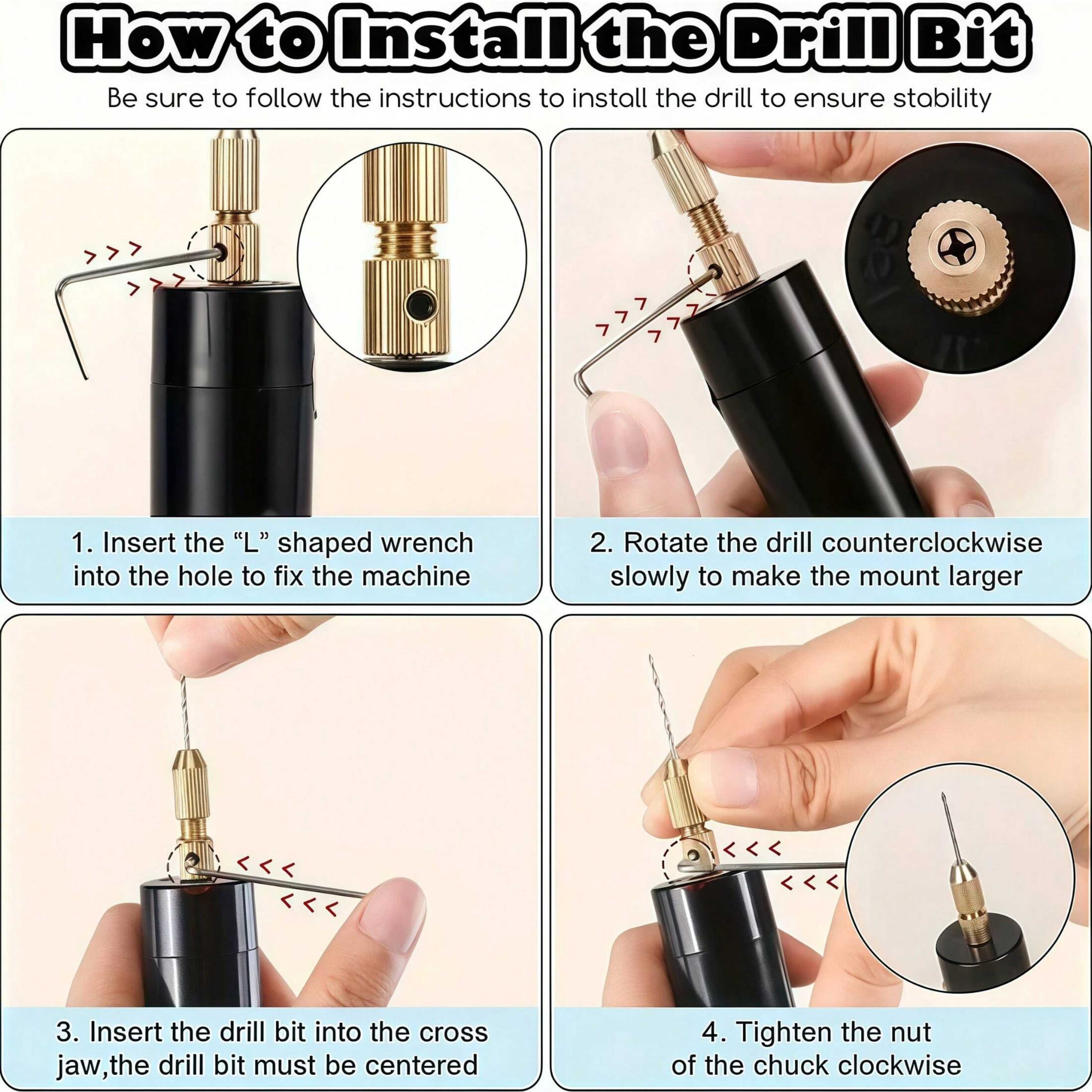 【Mini Electric Drill Set】10Pcs - огляд і ціна Jewelry Making Dc