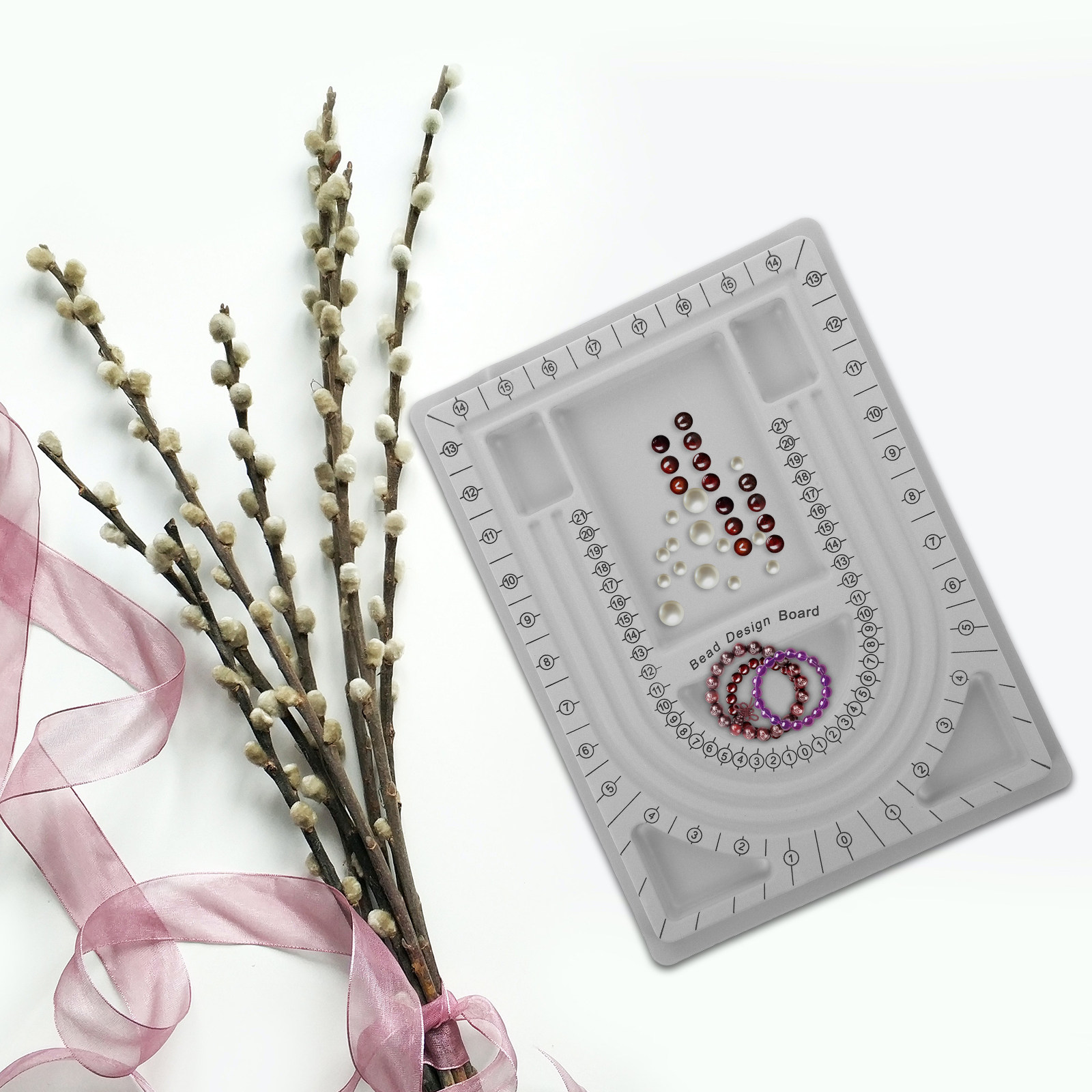2Pcs Bead Design Boards Neckla - огляд і ціна Jewelry Making Necklaces