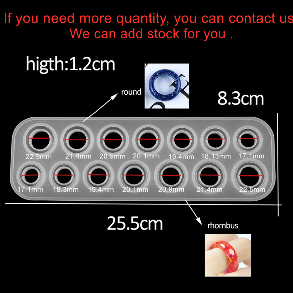 1Pcs Rings Resin Epoxy Molds M - огляд і ціна Jewelry Making Education