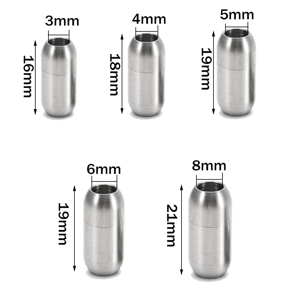 2pcs Stainless Steel Magnetic  - огляд і ціна Jewelry Making Ideas
