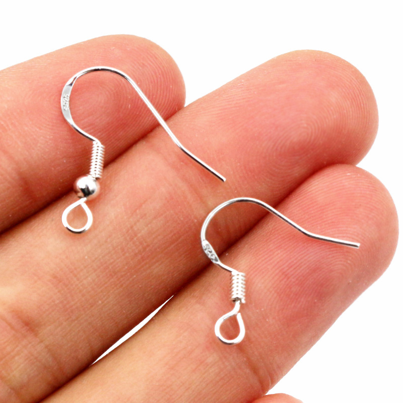 50pcs 16mm 925 Sterling Silver - огляд і ціна Jewelry Making Metal Supplies