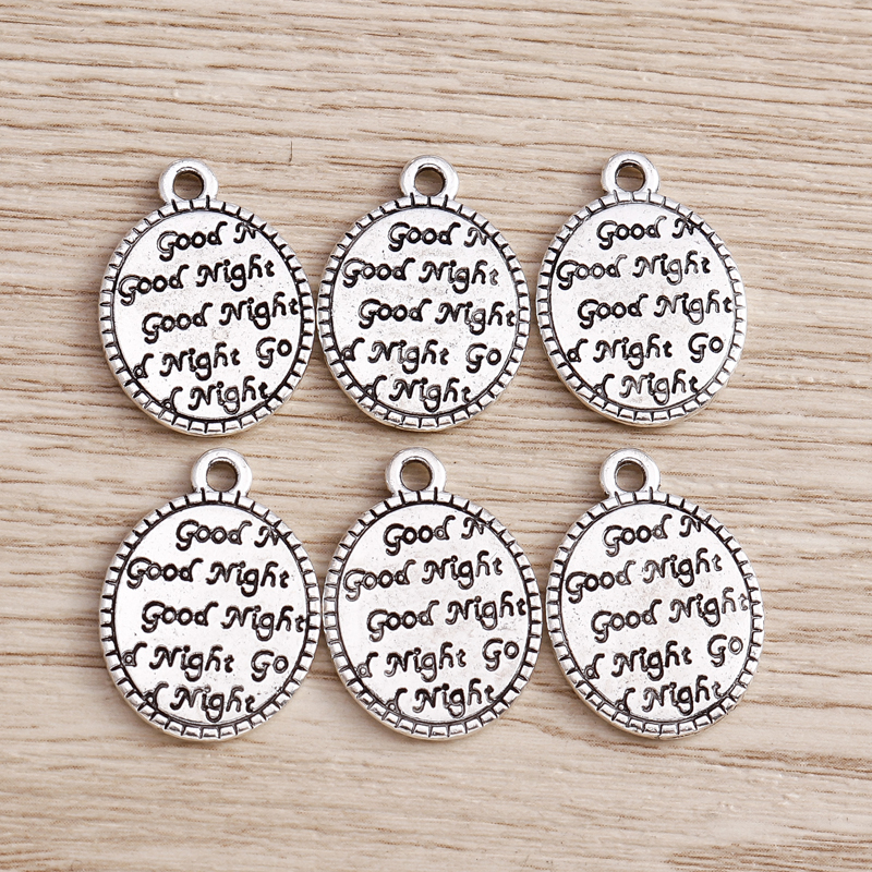 Tusember 15Pcs 15*21mm Alloy S - огляд і ціна Jewelry Making Date Night
